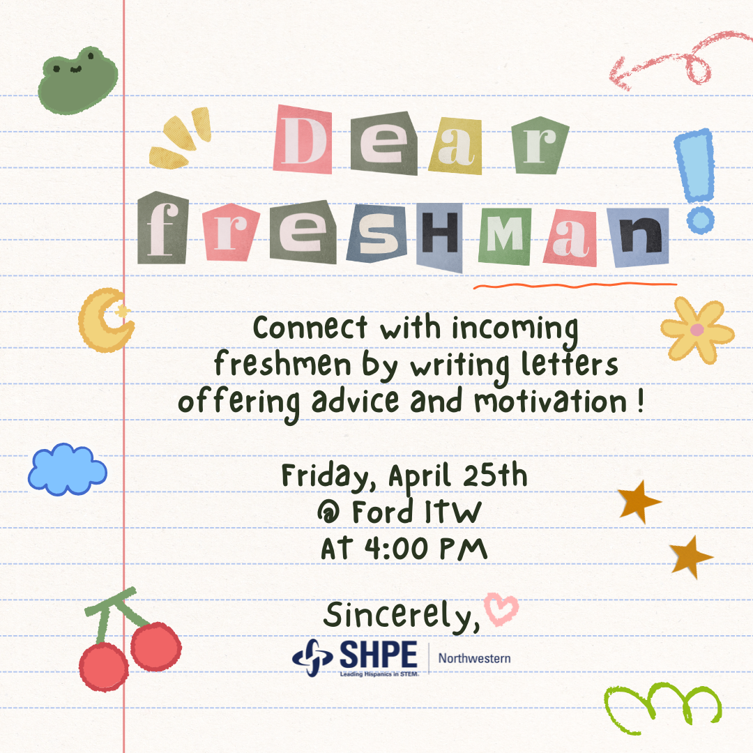 Letters to Freshman! '25 Presentation Slides